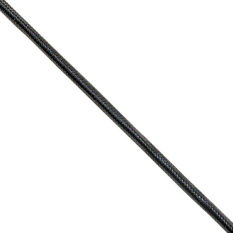 Round Braided Black Cord