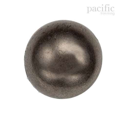 Round Dome Shape ABS Metal Plated Shank Button 120932MT