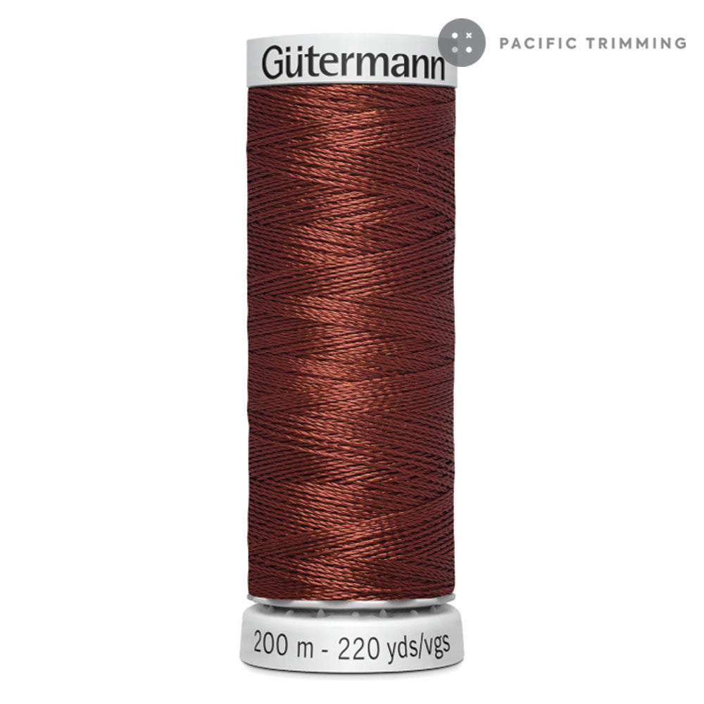 Gutermann Dekor Rayon Machine Embroidery 200M Colors #2100 to #4466