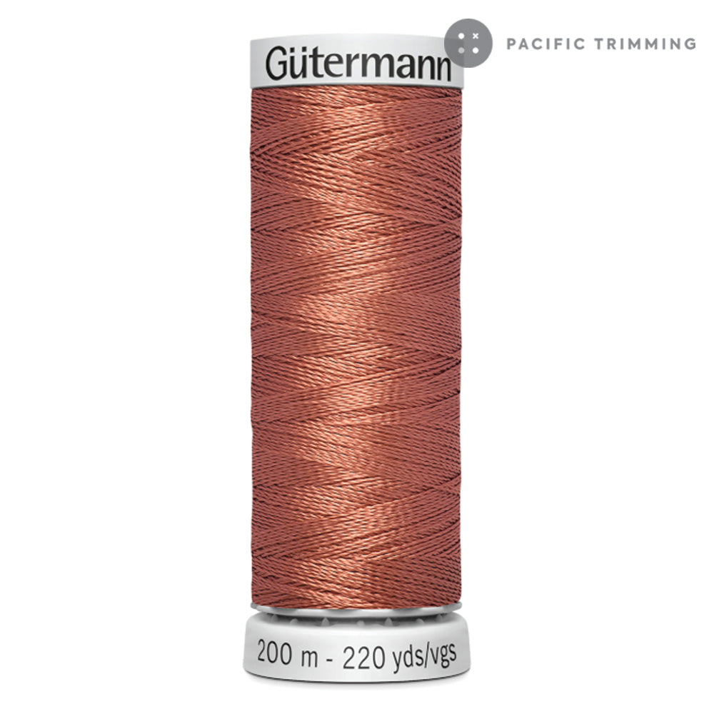 Gutermann Dekor Rayon Machine Embroidery 200M Colors #2100 to #4466