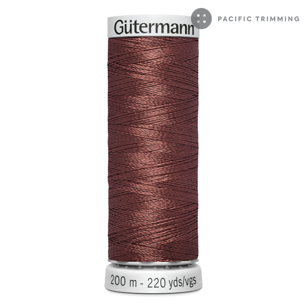 Gutermann Dekor Rayon Machine Embroidery 200M Colors #2100 to #4466