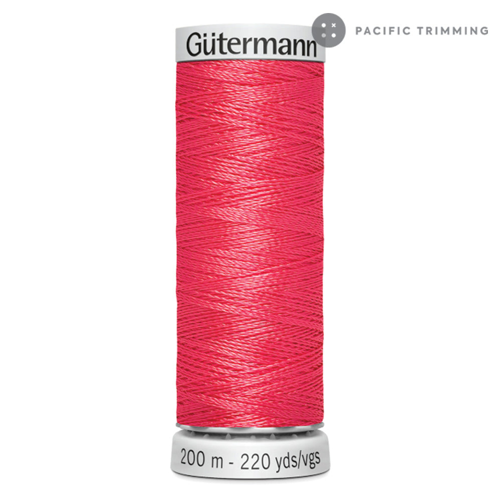 Gutermann Dekor Rayon Machine Embroidery 200M Colors #4500 to #5260