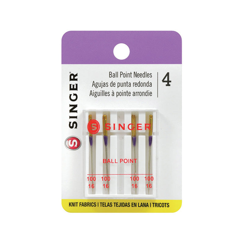 Singer Universal Ball Point Machine Needles Size 100/16