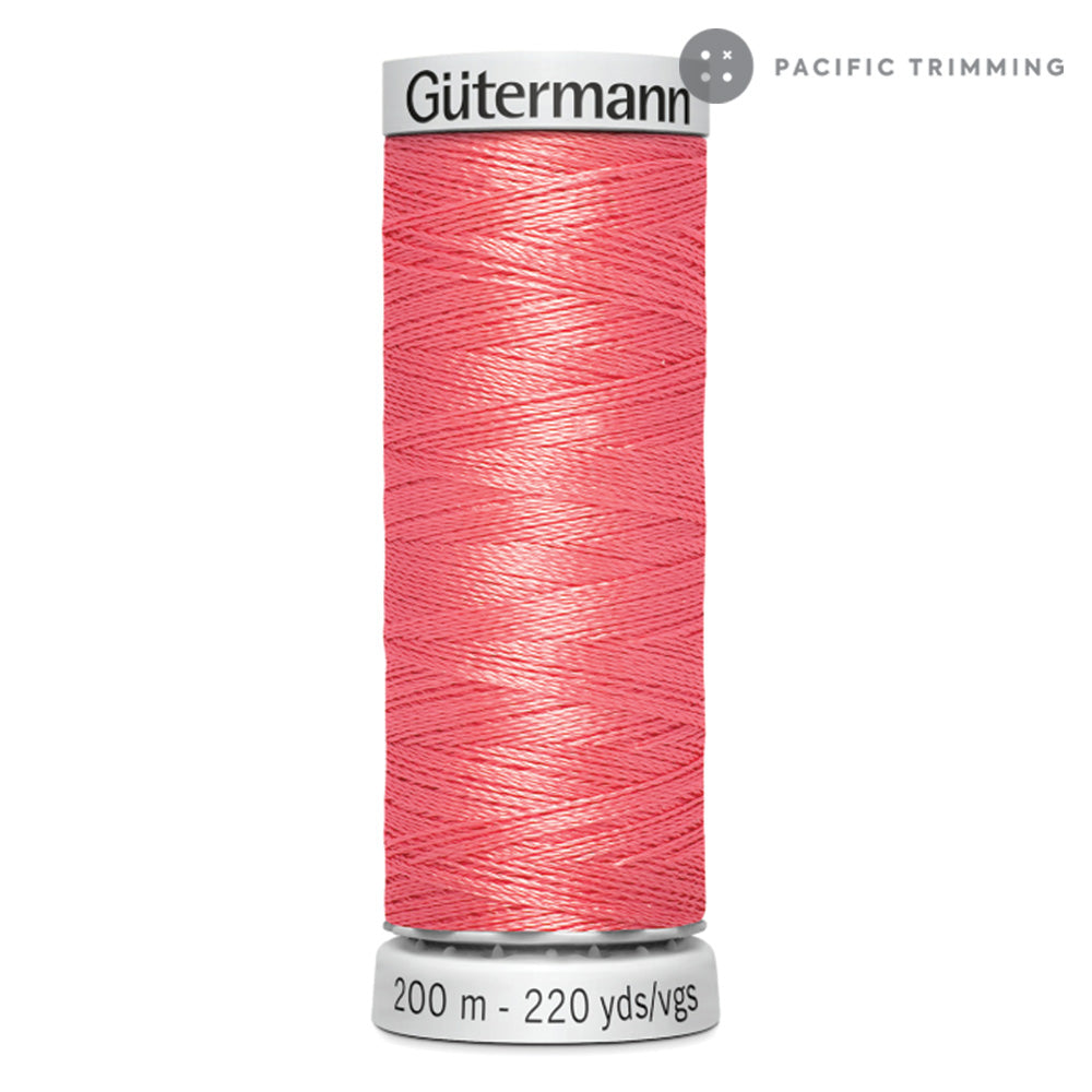 Gutermann Dekor Rayon Machine Embroidery 200M Colors #4500 to #5260