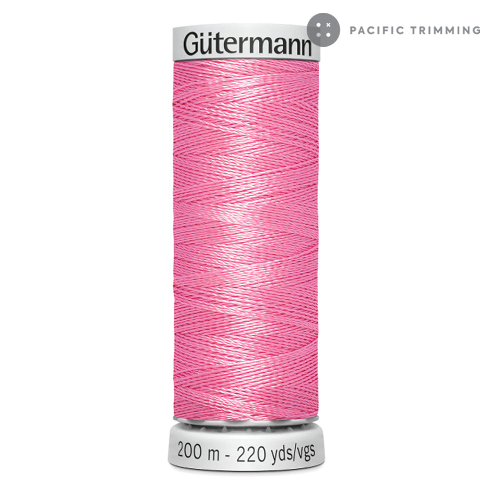 Gutermann Dekor Rayon Machine Embroidery 200M Colors #4500 to #5260