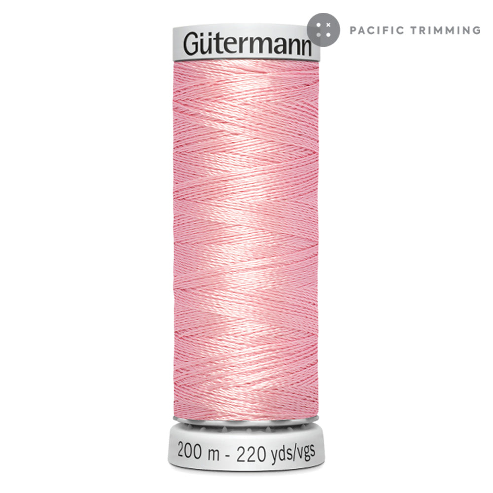 Gutermann Dekor Rayon Machine Embroidery 200M Colors #4500 to #5260