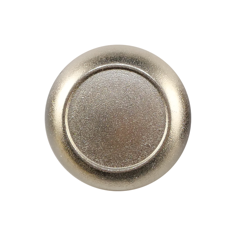 Flat Silver Shank Button