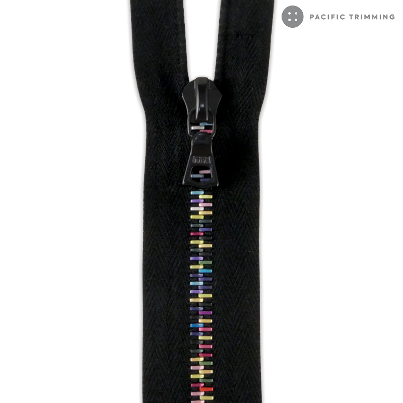 M6 One Way Eloxal Special Teeth Zipper