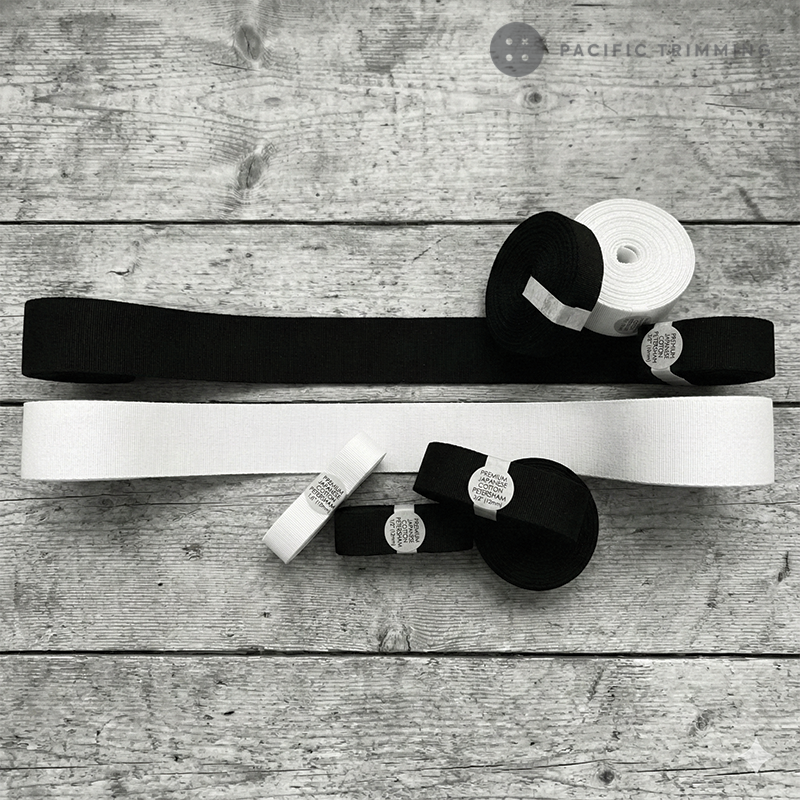 Premium Quality Japanese Cotton Petersham Ribbon – Pacific Trimming