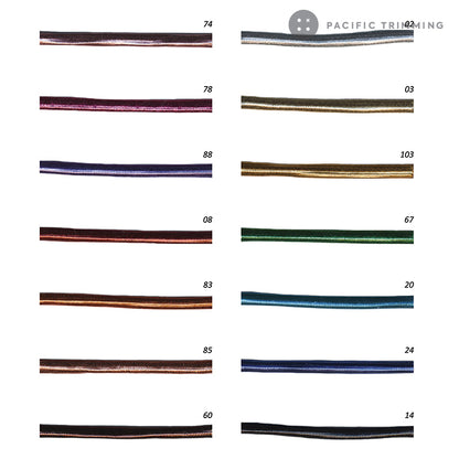 Premium Quality 5mm (3/16") Lurex Polyester Cord