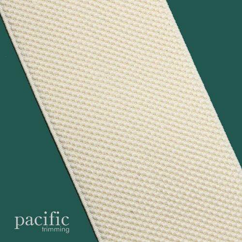 Braided Elastic Band Ivory Multiple Sizes