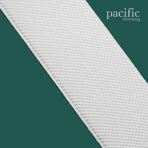 Braided Elastic Band White Multiple Sizes