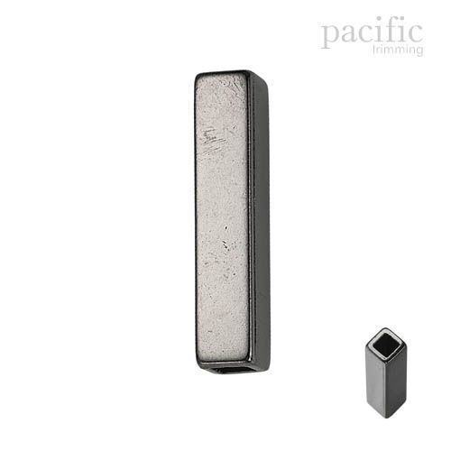 4mm Metal Bar Cord End Gunmetal