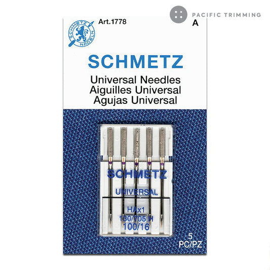 Schmetz Universal Needles, Size 100/16