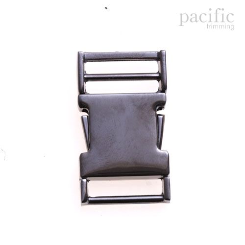 0.75 Inch Metal Side Release Buckle Gunmetal