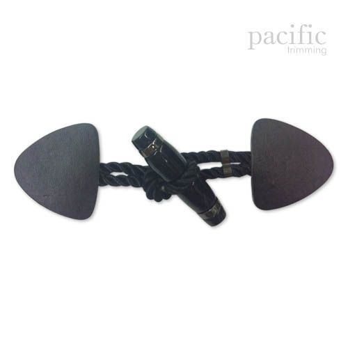 6 Inch Toggle Closure Black