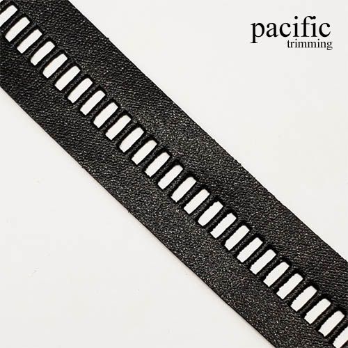 1 Inch Black PU Trim