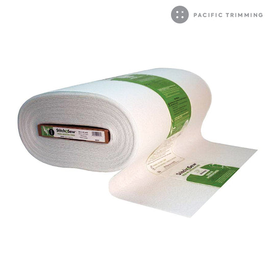 StitchnSew Craft Firm Non Woven Sew In Interfacing 20" White