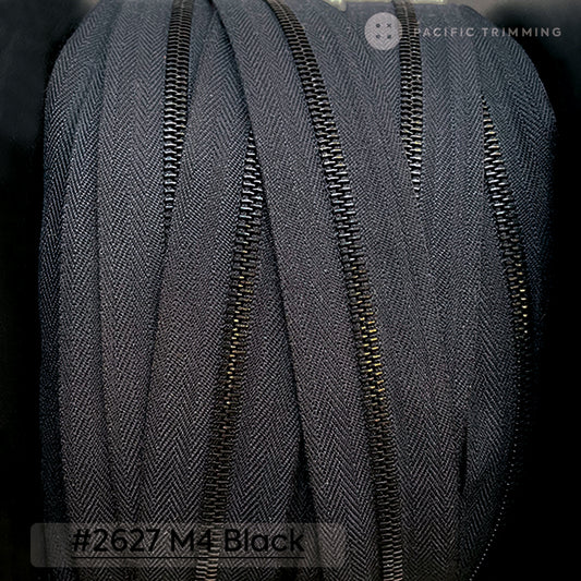 *Stock Clearance Sale* riri Zipper Continuous Chain M4 #2627 Tape with Black Teeth