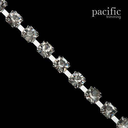 Rhinestone Chain Nickel Base Crystal Stone