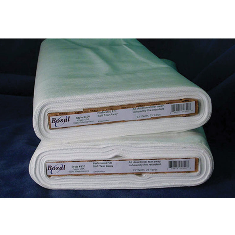 Bosal Perforated Tear Away Soft Perforated Stabilizer 23" White #320
