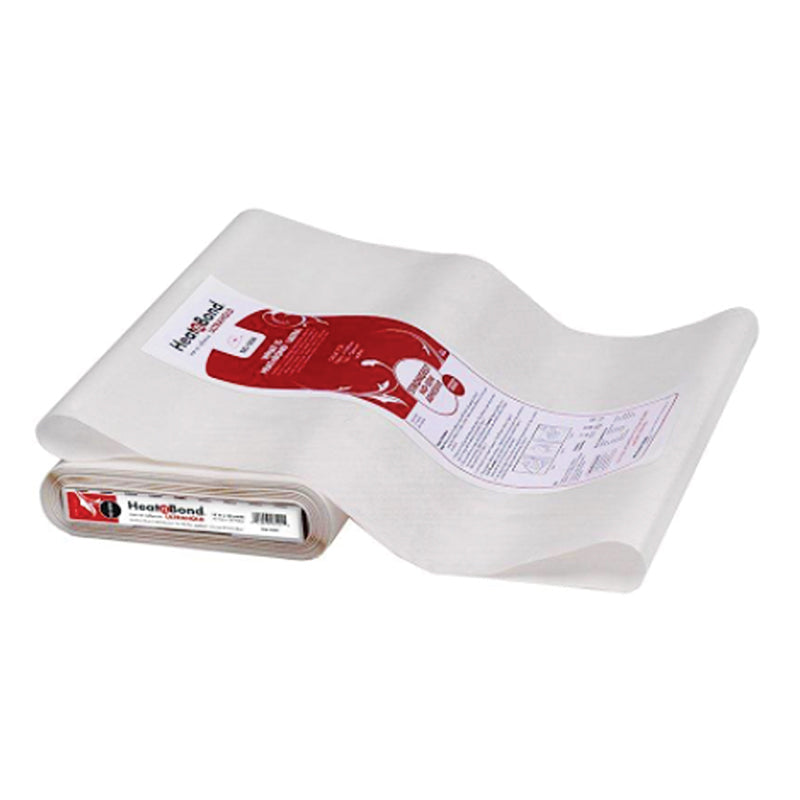 HeatnBond UltraHold Iron On Adhesive 17" White