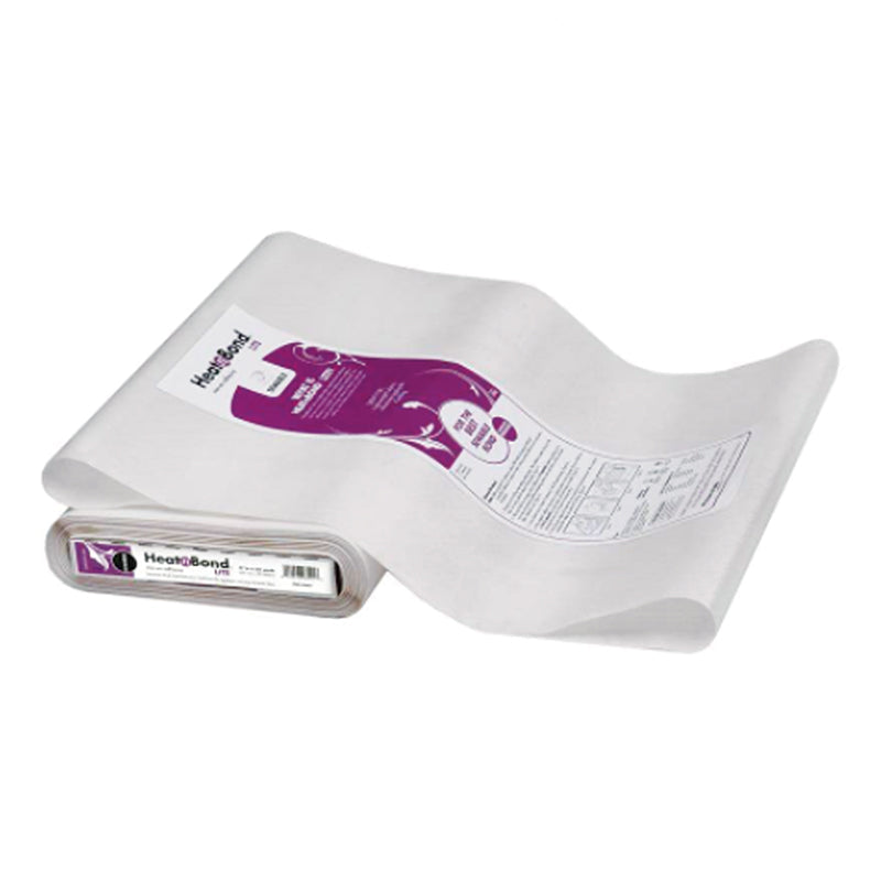 HeatnBond Lite Iron On Adhesive 17" White