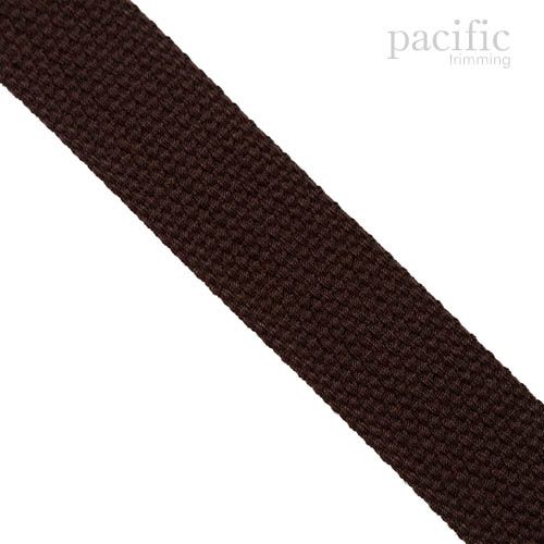 Cotton Webbing 2 Sizes Dark Brown