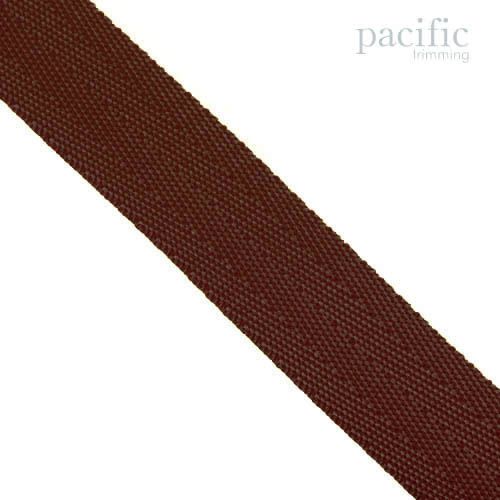 1 Inch Polyester Webbing Brown