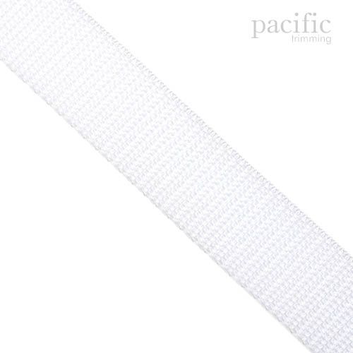 Polyester Webbing Tape 2 Sizes White