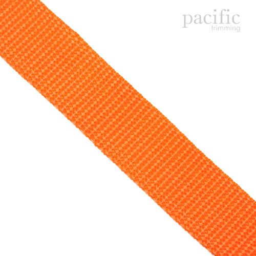 1 Inch Polyester Webbing Orange