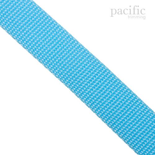 1 Inch Polyester Webbing Arctic Blue