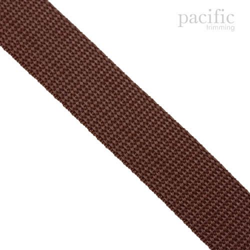 1 Inch Polyester Webbing Brown