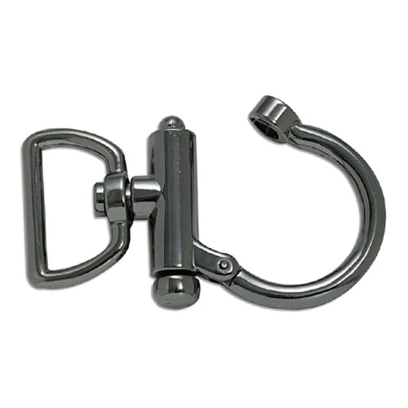 1 Inch Open Swivel Snap Gunmetal