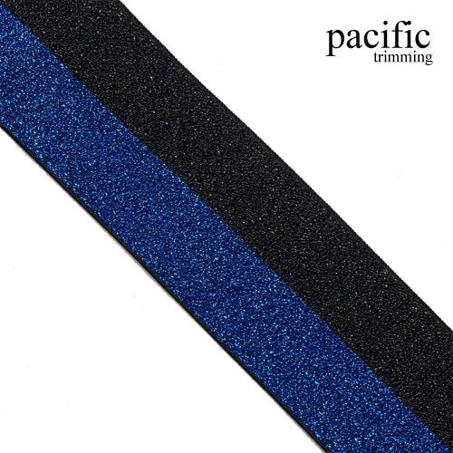 Striped Metallic Elastic Band