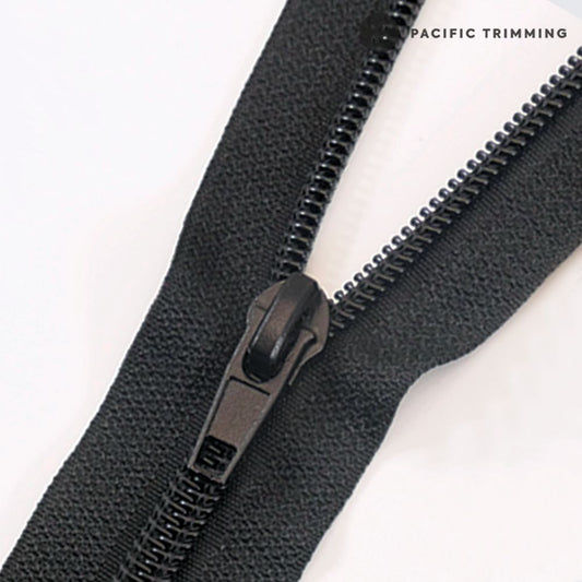 #5 Open Separating Nylon Coil Zipper 36"