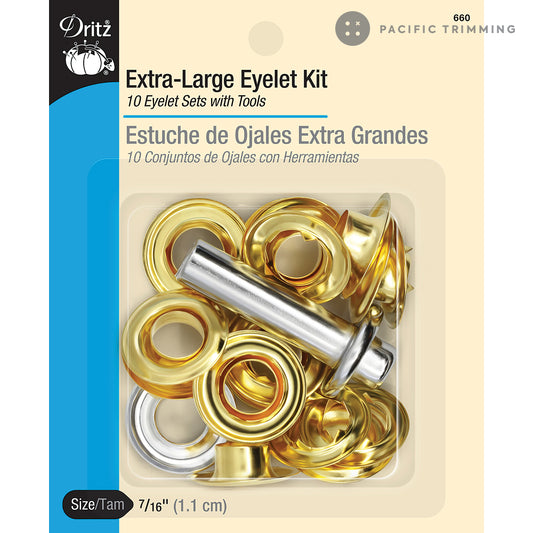 Dritz 7/16″ Extra Large Eyelets & Tools