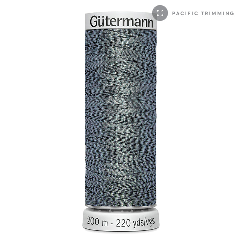 Gutermann Dekor Metallic Embroidery Thread 200M 29 Colors