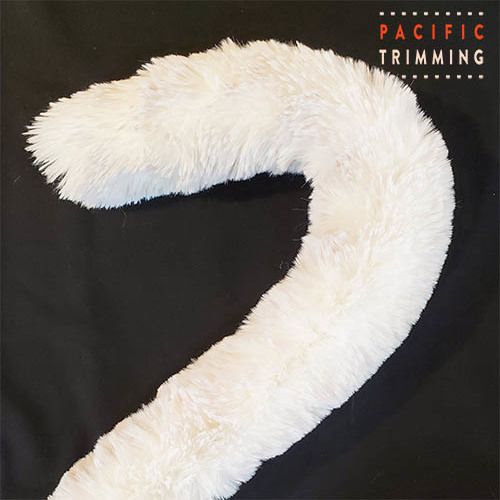 3 Inch Faux Fur Trim White