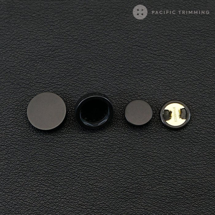 Cobrax Zero Snap Fastener Button Black