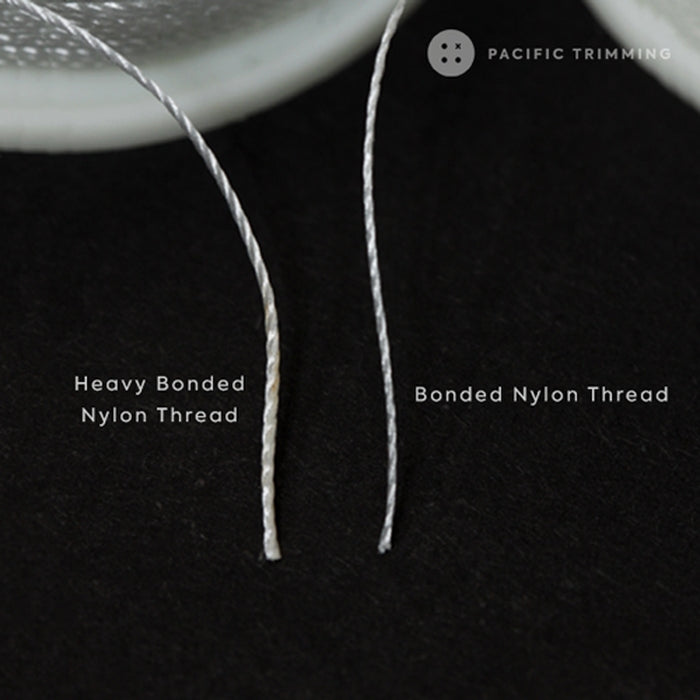 Bonded Nylon Thread Compare Heavy Bonded Nylon Thread