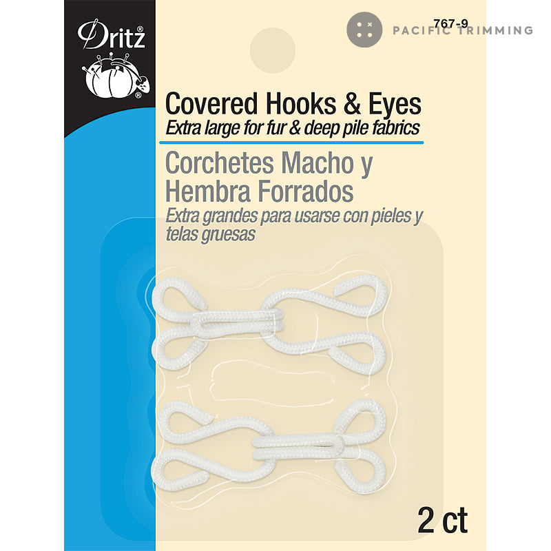 Dritz Covered Hooks & Eyes