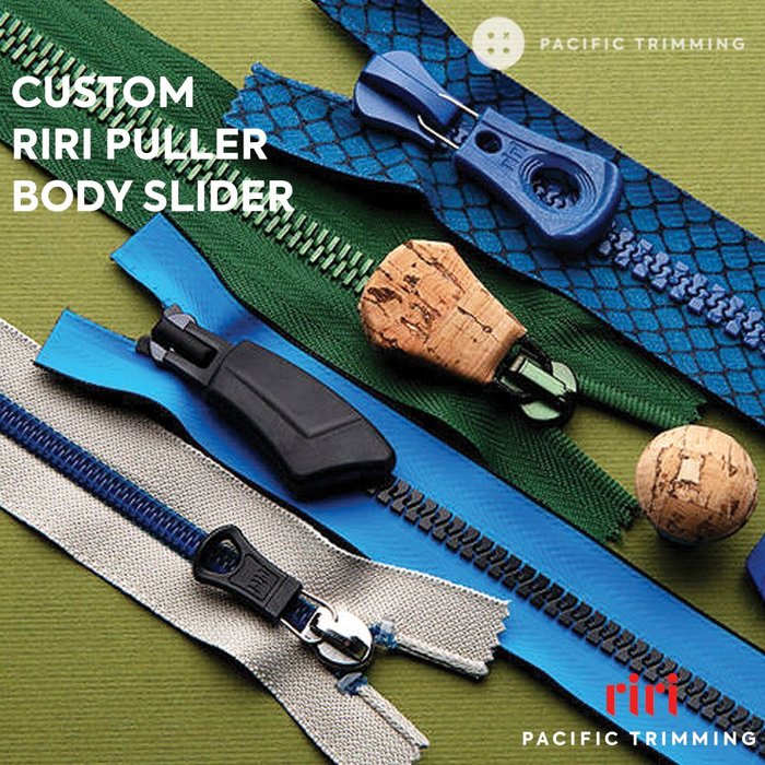 riri Custom Zipper Puller & Body Slider