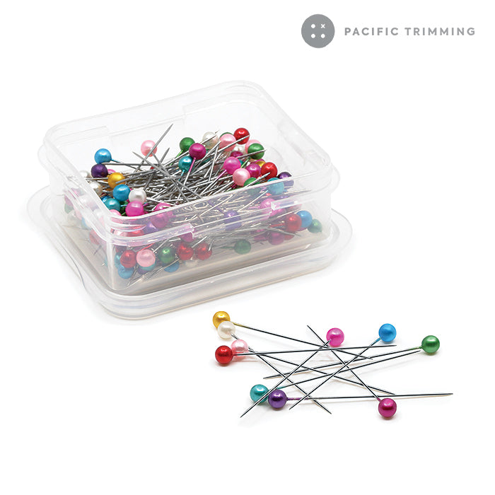 Dritz 1 1/2 Inch Long Pearlized Pins - 120pc