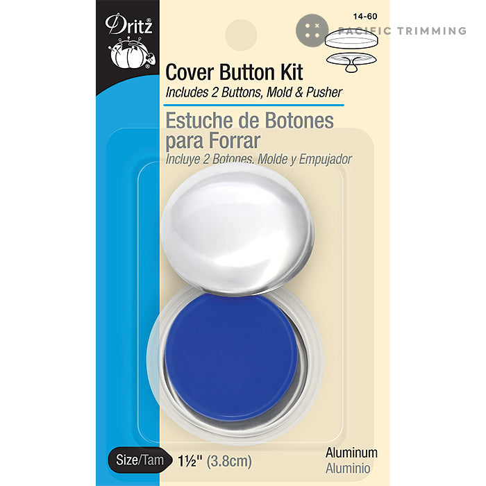 Dritz Cover Button Kits Size 60 1-1/2 2/Pkg