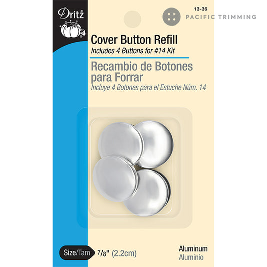 Dritz 7/8 Inch Cover Button Refill