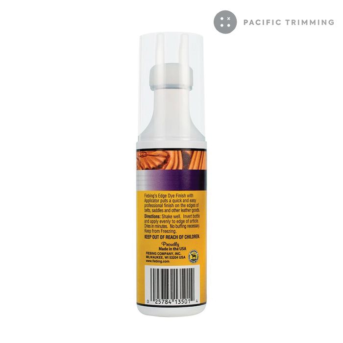 Fiebing's Edge Dye Finish with Applicator 4 oz