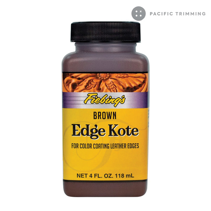 Fiebing's Edge Kote Multiple Colors 4oz Brown