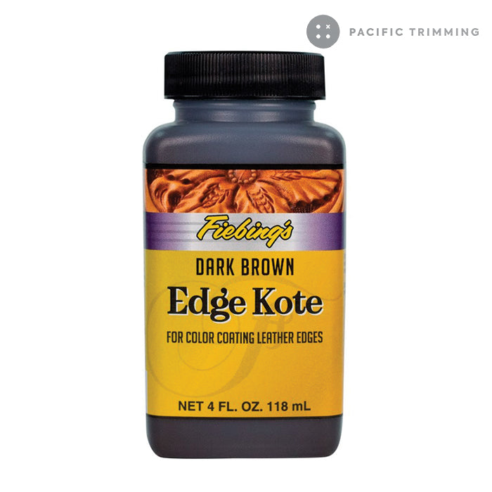 Fiebing's Edge Kote Multiple Colors 4oz Dark Brown