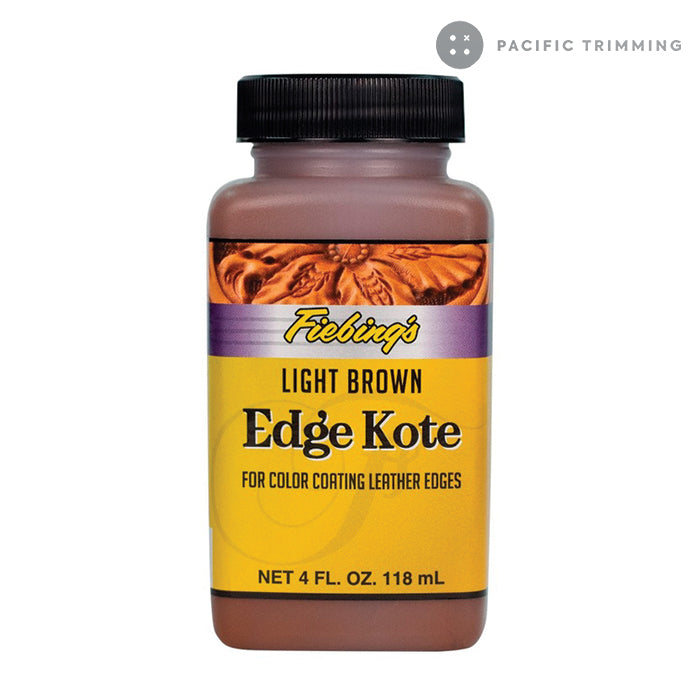 Fiebing's Edge Kote Multiple Colors 4oz Light Brown